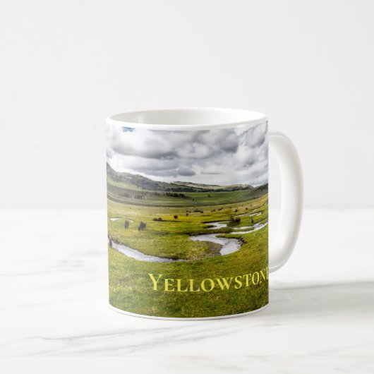 Yellowstone Tasse-Buffalo Kaffeetasse (VorderseiteRechts)