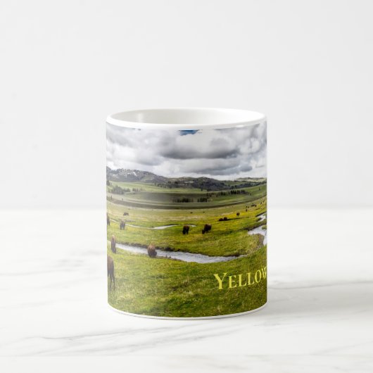 Yellowstone Tasse-Buffalo Kaffeetasse (Mittel)