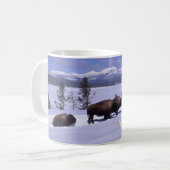 Yellowstone Tasse-Buffalo Kaffeetasse (Vorderseite Links)