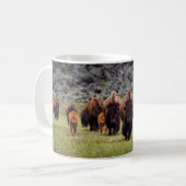 Yellowstone Tasse-Buffalo Kaffeetasse (Vorderseite Links)