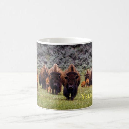 Yellowstone Tasse-Buffalo Kaffeetasse (Mittel)