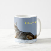 Yellowstone Tasse-Coyote Kaffeetasse (VorderseiteRechts)