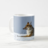 Yellowstone Tasse-Coyote Kaffeetasse (Vorderseite Links)