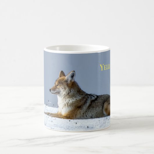 Yellowstone Tasse-Coyote Kaffeetasse (Mittel)