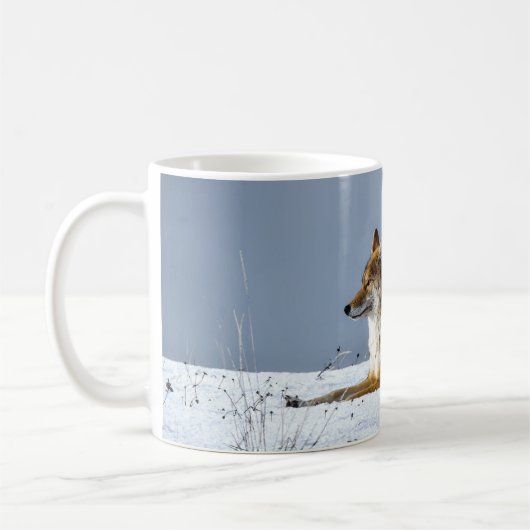 Yellowstone Tasse-Coyote Kaffeetasse (Links)
