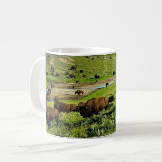 Yellowstone-Tasse Kaffeetasse (Vorderseite Links)