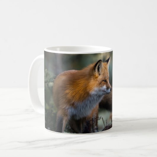 Yellowstone Tasse-Red Fox Kaffeetasse (Vorderseite Links)