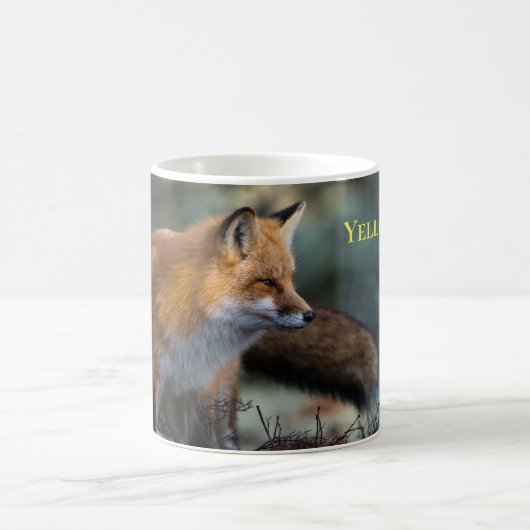 Yellowstone Tasse-Red Fox Kaffeetasse (Mittel)