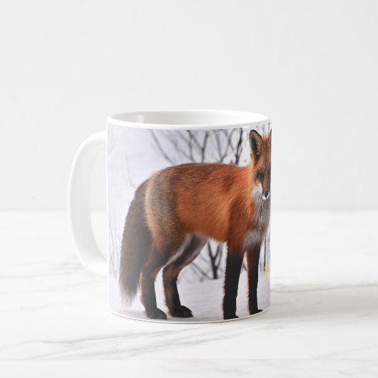 Yellowstone Tasse-Red Fox Kaffeetasse (Vorderseite Links)