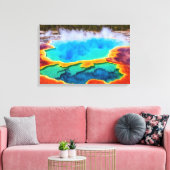 Yellowstone Thermal Hot Pot Leinwand Art (Insitu (Wohnzimmer))