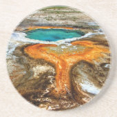 Yellowstone-Thermalpool Getränkeuntersetzer (Vorne)