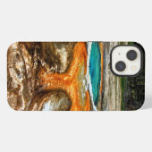 Yellowstone-Thermalpool iPhone Hülle (Rückseite (Horizontal))