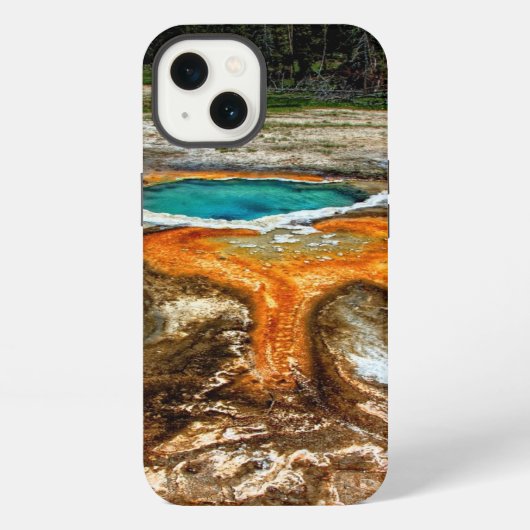 Yellowstone-Thermalpool iPhone Hülle (Rückseite)
