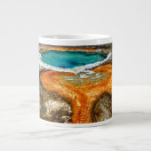 Yellowstone-Thermalpool Jumbo-Tasse (Vorderseite)