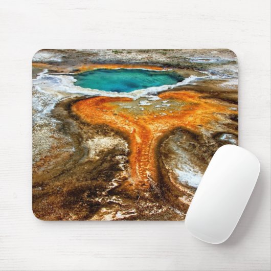 Yellowstone-Thermalpool Mousepad (Mit Mouse)