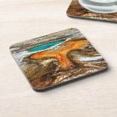 Yellowstone-Thermalpool Untersetzer (Linke Seite)