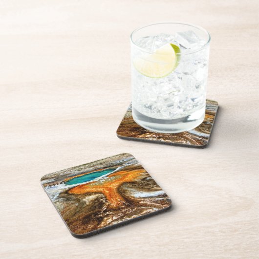 Yellowstone-Thermalpool Untersetzer (Rechte Seite)