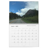 Yellowstone und Beyond Calendar 2021 Kalender (Mär 2027)