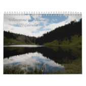 Yellowstone und Beyond Calendar 2021 Kalender (Titelbild)
