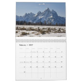 Yellowstone und Tetons Kalender (Feb 2027)