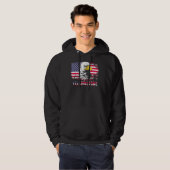 Yellowstone Us Flag Eagle Hoodie (Vorne ganz)
