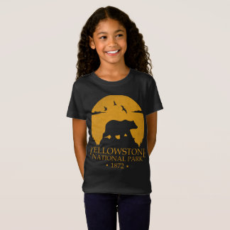 Yellowstone Vintag Retro Bear USA Nationalpark T-Shirt