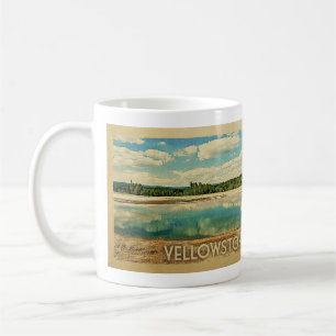 Yellowstone Vintage Travel Kaffeetasse