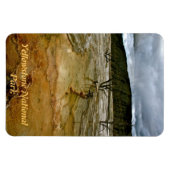 YELLOWSTONE-VULKANLANDSCHAFT MAGNET (Horizontal)