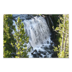 Yellowstone Wasserfall Fotodruck