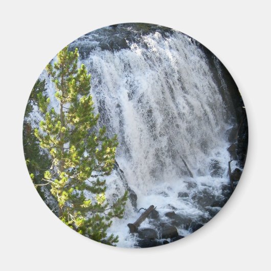 Yellowstone Wasserfall Magnet (Vorne)