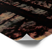 Yellowstone Wasserfall Poster (Ecke)