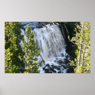 Yellowstone Wasserfall Poster