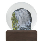 Yellowstone Wasserfall Schneekugel (Rückseite)