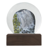 Yellowstone Wasserfall Schneekugel (Vorderseite)