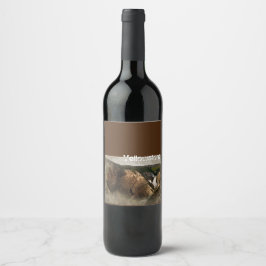 Yellowstone Weinetikett