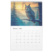 Yellowstone Wildlife Calendar Kalender (Feb 2026)