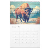 Yellowstone Wildlife Calendar Kalender (Jan 2026)