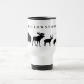 Yellowstone Wildlife Travel Mug Reisebecher (Mittel)