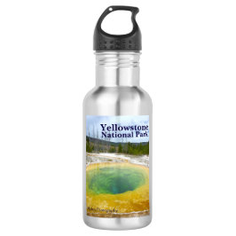 Yellowstone: Winden-Pool mit Text Trinkflasche