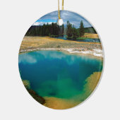 Yellowstone-Winden-Pool Wyoming Keramikornament (Links)