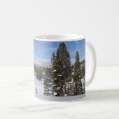 Yellowstone Winterlandschaft Fotografie Kaffeetasse (VorderseiteRechts)