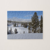 Yellowstone Winterlandschaft Fotografie Puzzle (Horizontal)