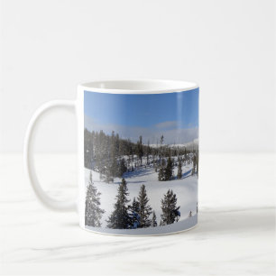 Yellowstone-Winterlandschaftsfotografie Kaffeetasse