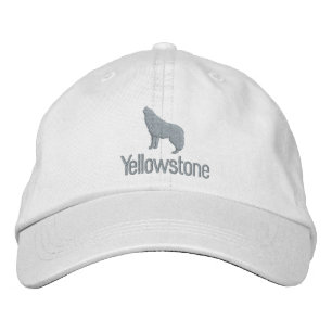 Yellowstone Wolf bestickte Baseballkappe