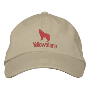 Yellowstone Wolf bestickte Baseballkappe