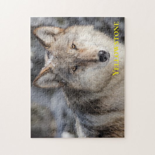 Yellowstone Wolf Game Puzzle (Vertikal)