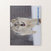 Yellowstone Wolf Game Puzzle (Vertikal)