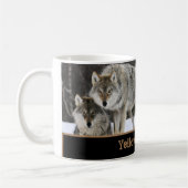 Yellowstone-Wolf-Kaffee-Tasse Kaffeetasse (Links)