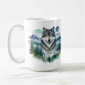 Yellowstone Wolf Kaffeetasse (Links)