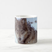 Yellowstone-Wolf Kaffeetasse (Mittel)
